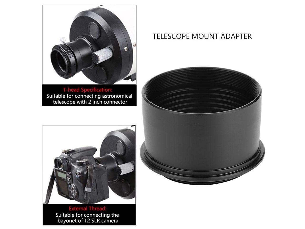 Lens Adapter T Ring for Canon DSLR SLR Camera+2 to M420.75 Telescope Mount 