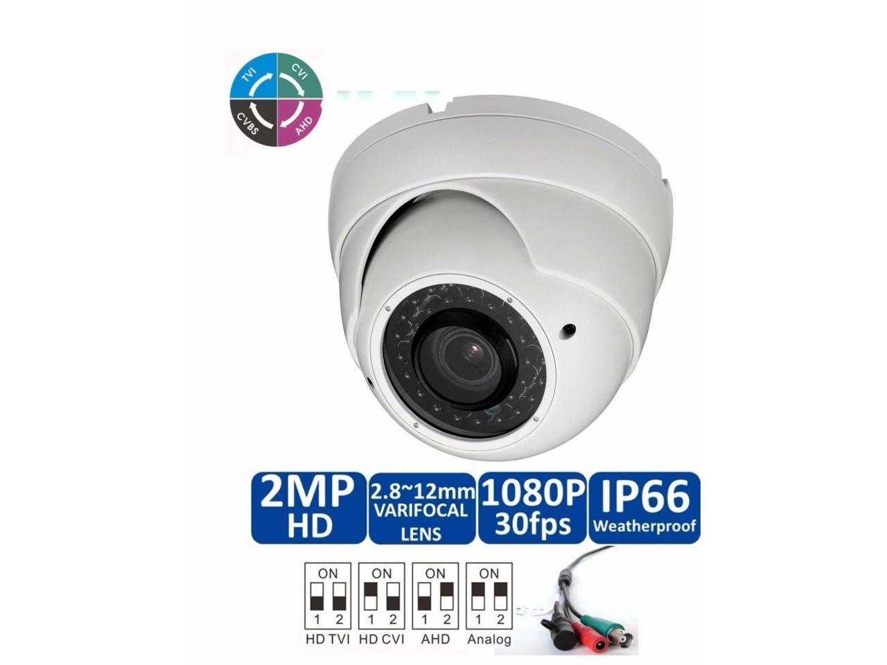 CVI，analog 4-IN-1 Spy Motion Detector 2.4MP 1080p HD 3.7mm Lens OSD AHD HD-TVI 