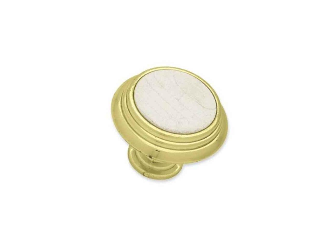 PN0276-PB  Polished Brass 5" Smiley Cabinet Drawer Pull