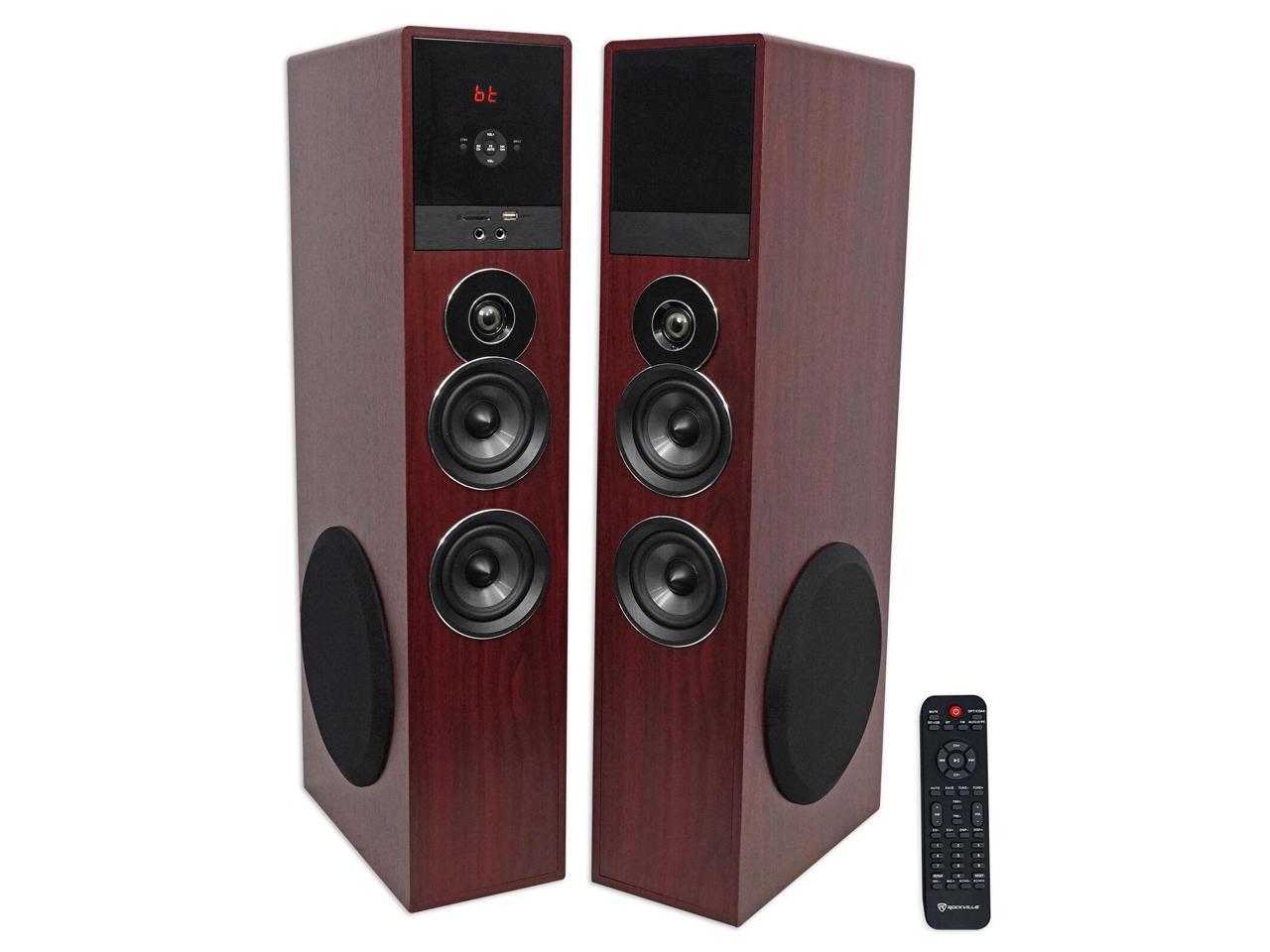 Speaker Home Theater System for Toshiba Smart TV Television Wood Finish 2 