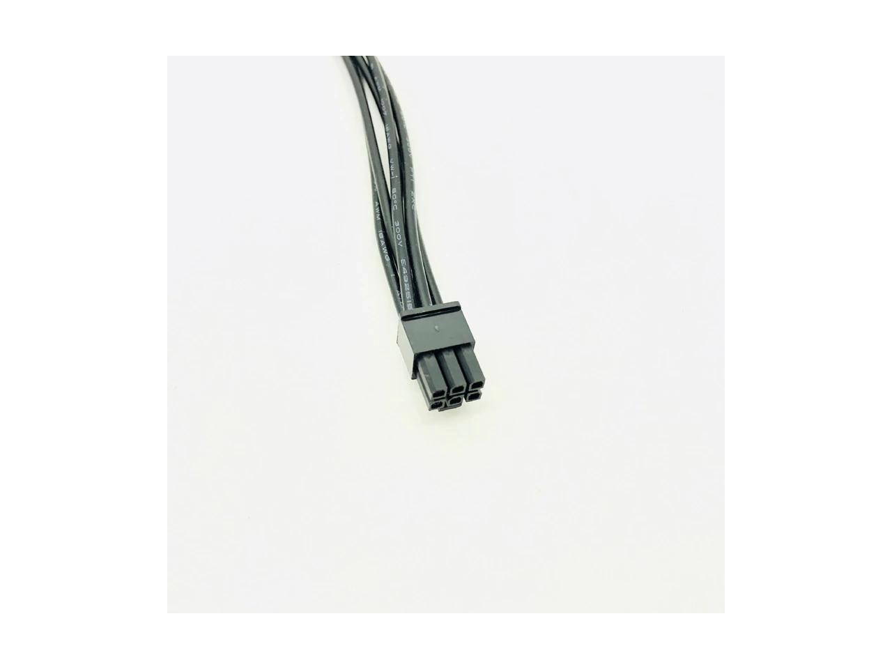 6Pin to Dual SATA 15Pin Power Cable for DELL Vostro 3070 3670 3967 3977