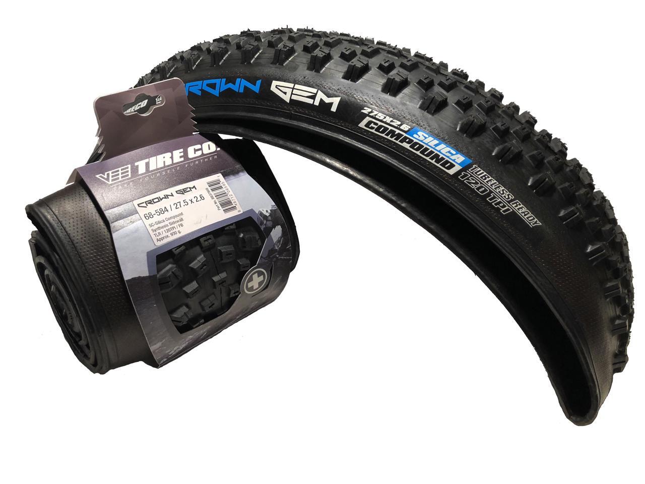 Pair of Vee Tire BMX MK3 24x1.0 Folding Bead Bike Tires Low Specific Gravity