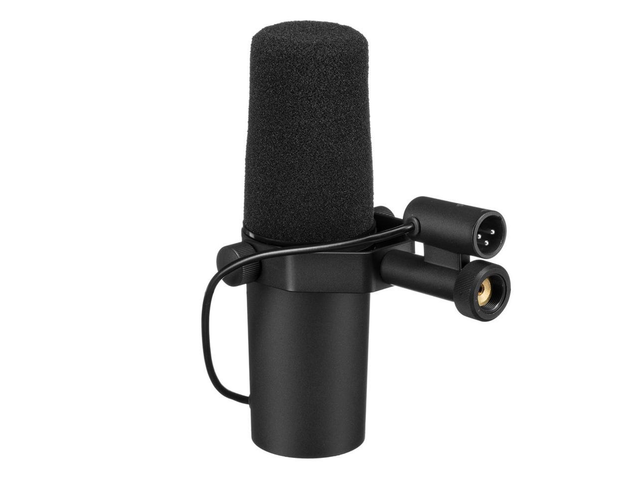 Shure Sm7b Cardioid Dynamic Vocal Mic With Cloud Microphones Cloudlifter Cl 1 Mic Activator 2x Xlr Cable Straps Bundle Newegg Com