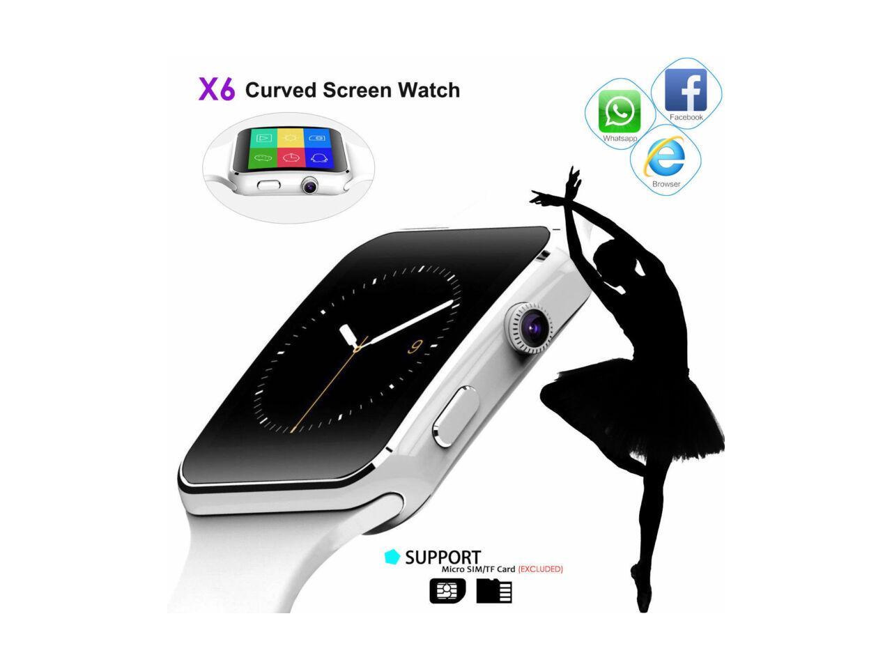 x6 smartwatch iphone