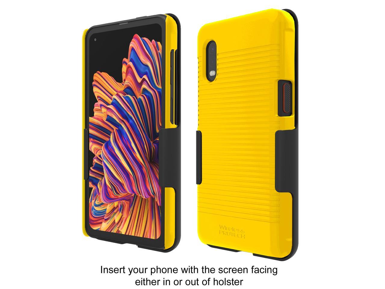 Wireless ProTech Slim Protective Hard Shell Case and Holster Combo for