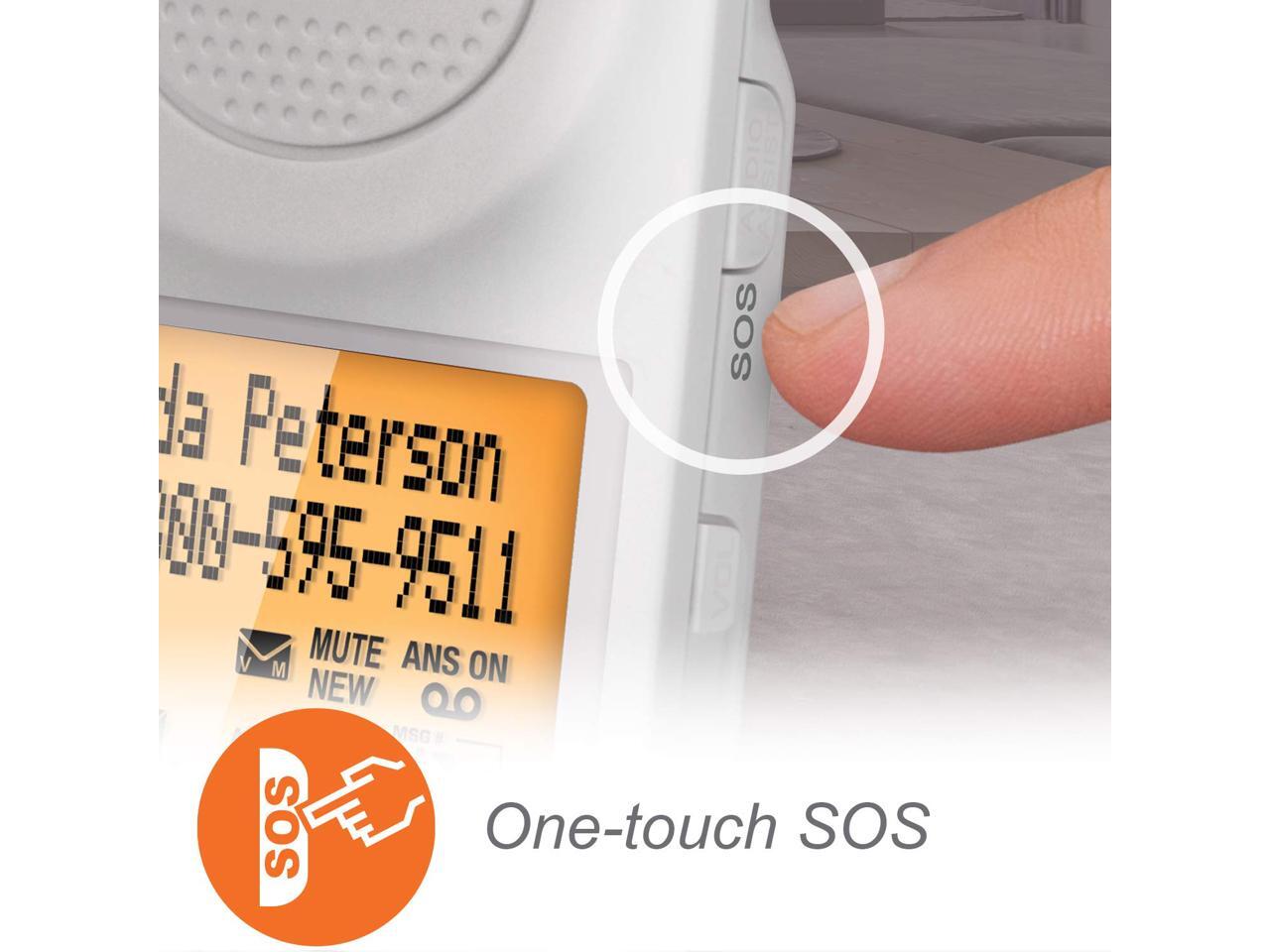 Vtech (SN5127) Amplified Cordless Senior Phone System with 90 dB Extra
