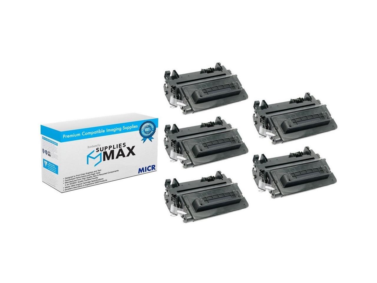 M606 Laser Printers 81A MICR 2-Pack United States Toner Brand MICR Check Printing Toner Cartridge for use in M604 10000 Page Yield. M605 