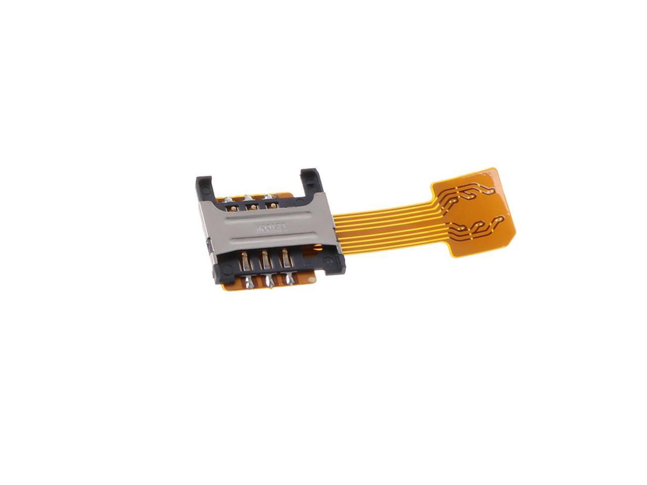mini dual sim card tf card adapter extender for samsung