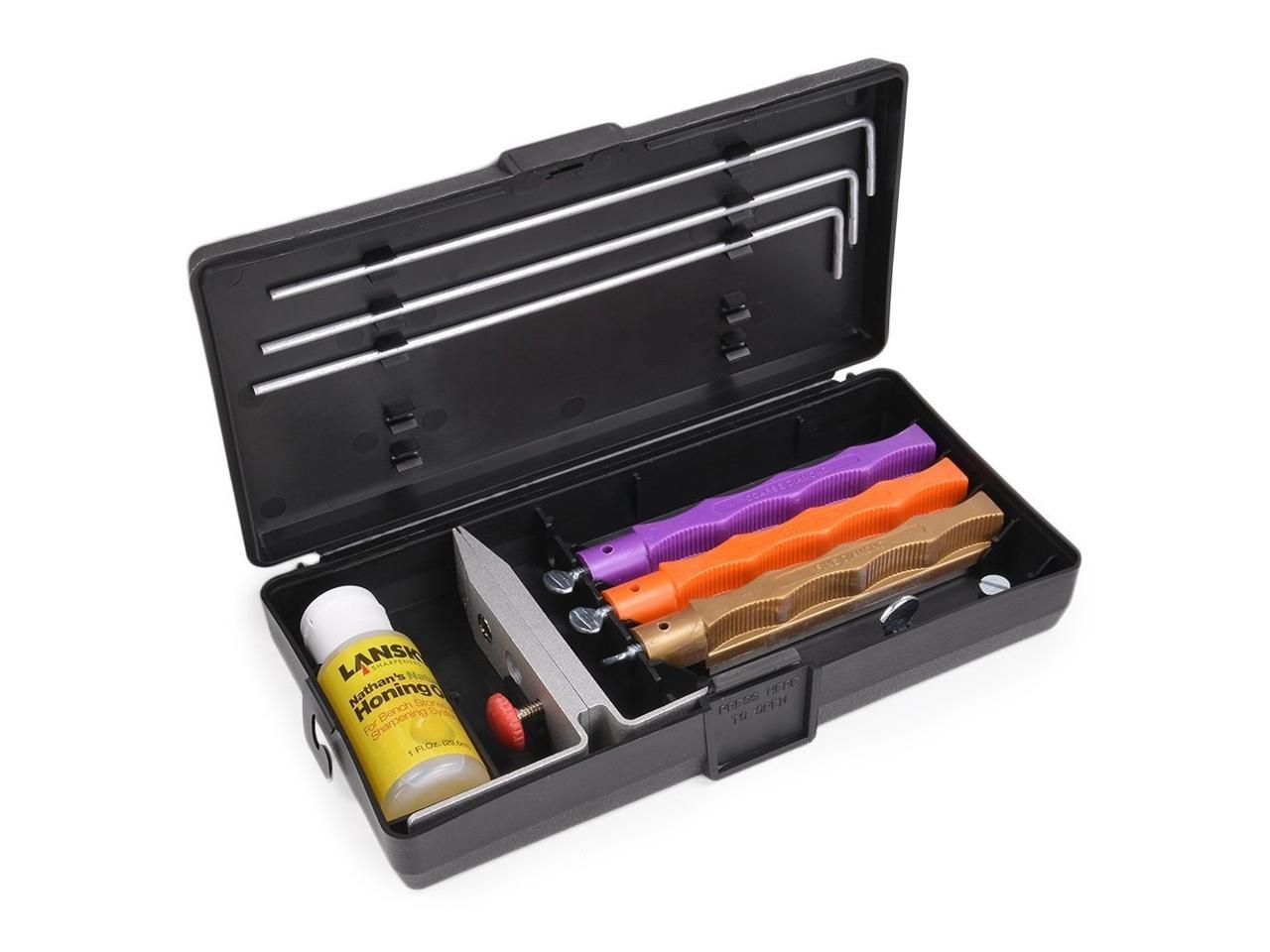 LANSKY LK3DM LANSKY 3-STONE DIAMOND KNIFE SHARPENING SYSTEM - Newegg.com