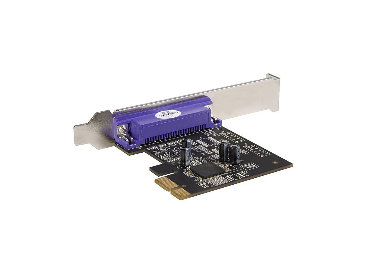 com 1 Port PCI Express Dual Profile Parallel Adapter Card SPPEPPECP 1x