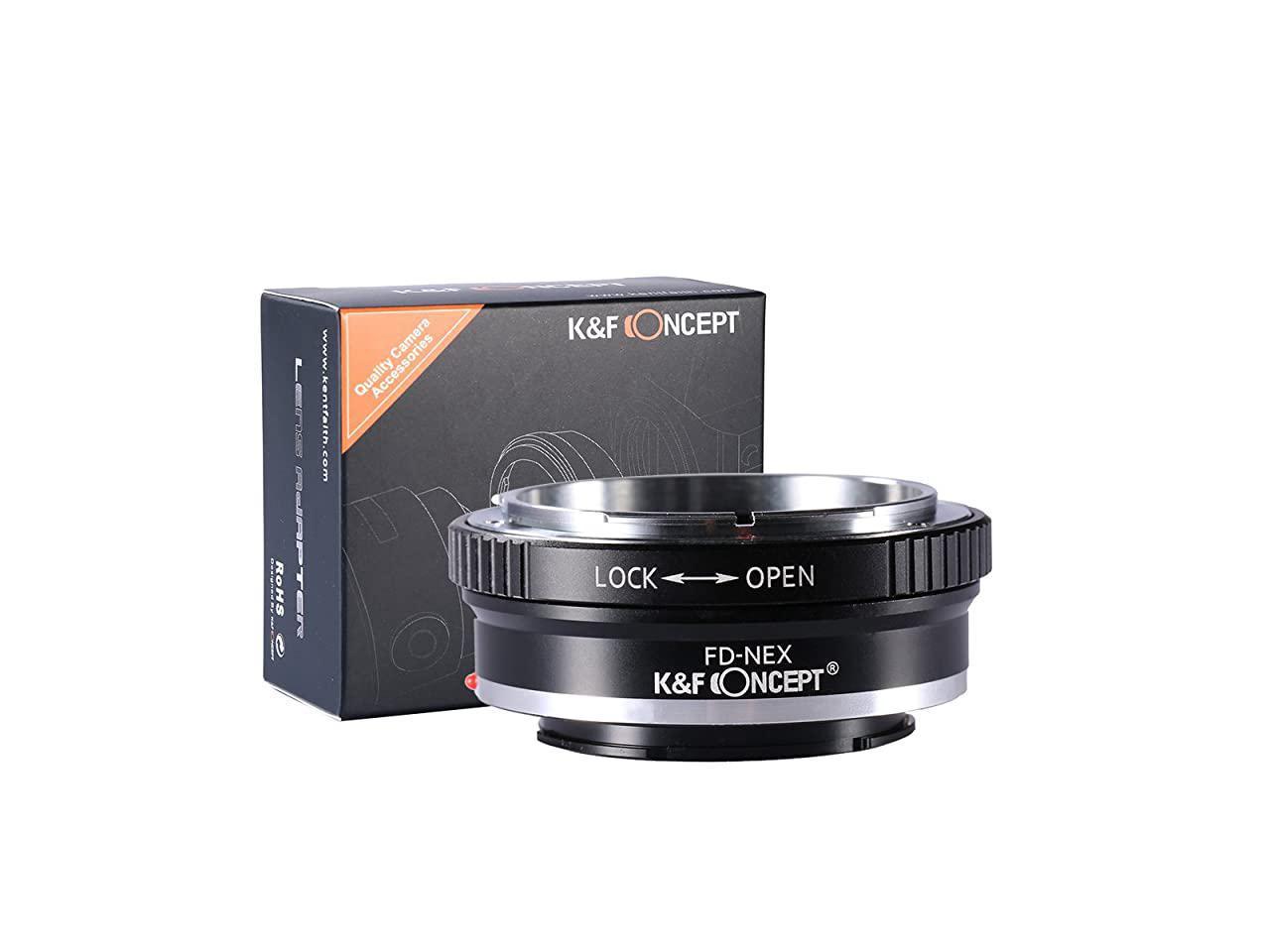FD-NEX Lens Mount Adapter Ring for Canon FD FL Lens to Sony NEX E-Mount *DC