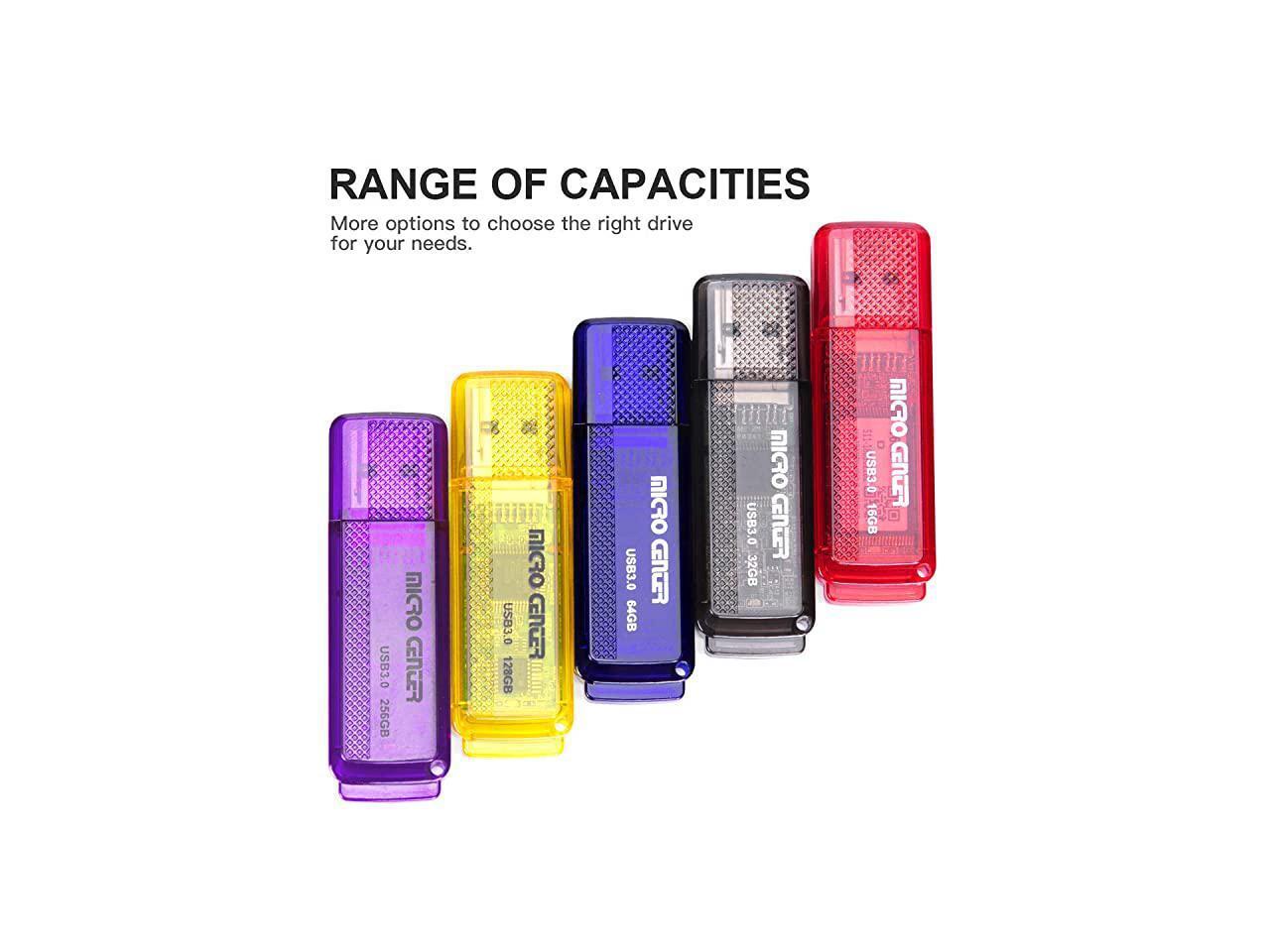 Center SuperSpeed 256GB USB 30 Flash Drive Gum Size Memory Stick Thumb