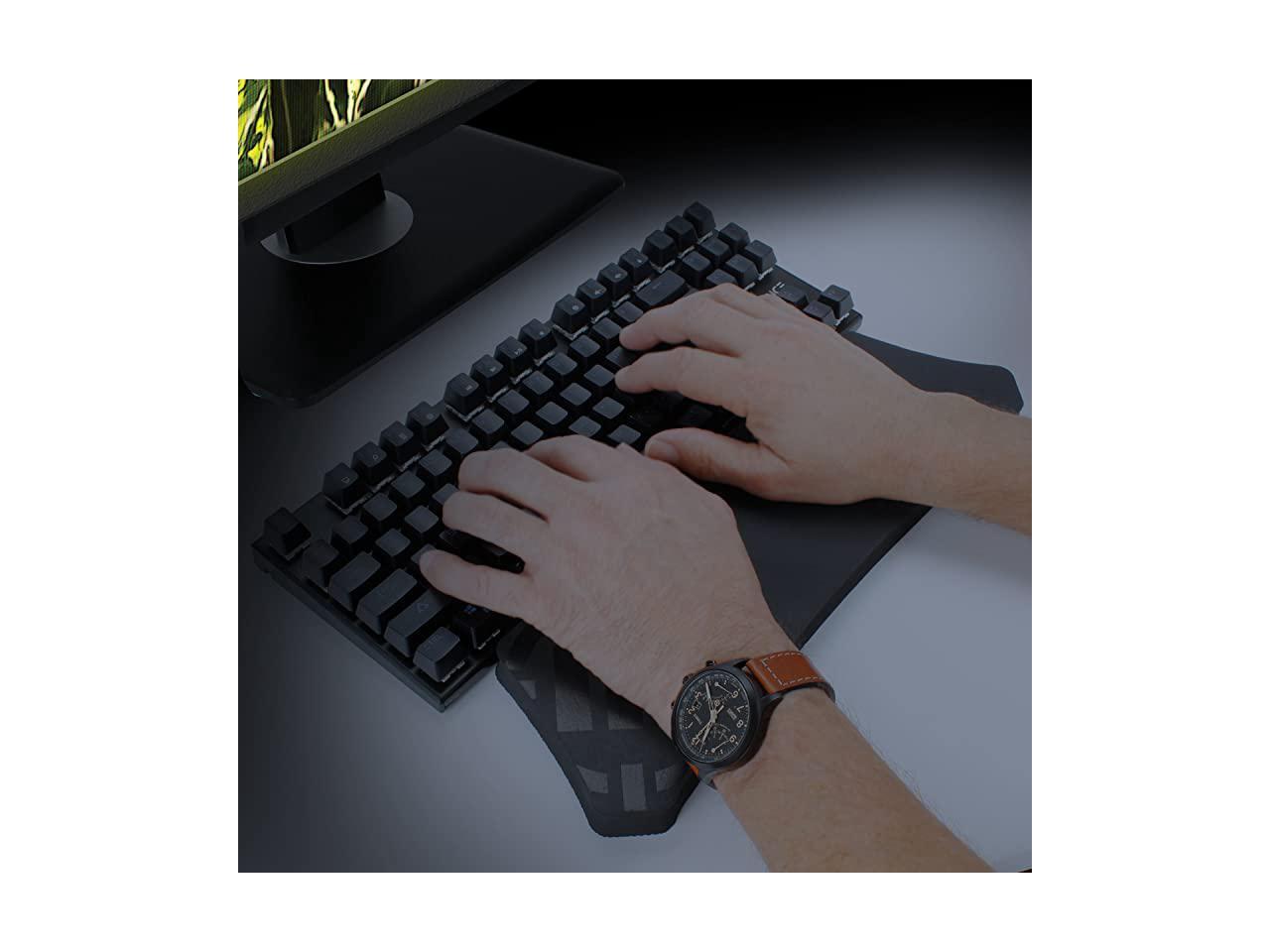 Tenkeyless Keyboard Wrist Rest Firm TKL Gaming Wrist Pad for Compact
