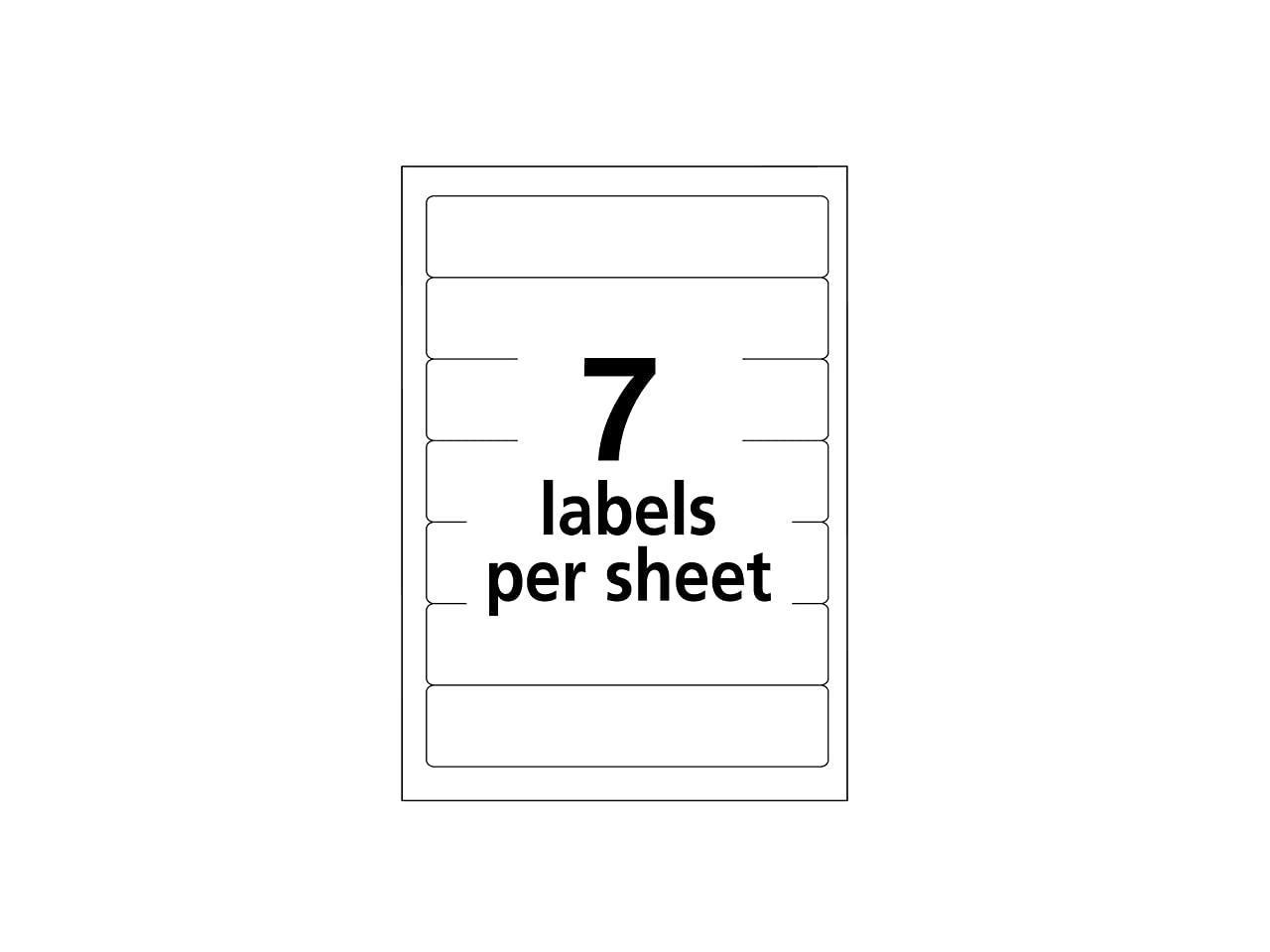 Avery Print or Write File Folder Labels for Laser and Inkjet Printers