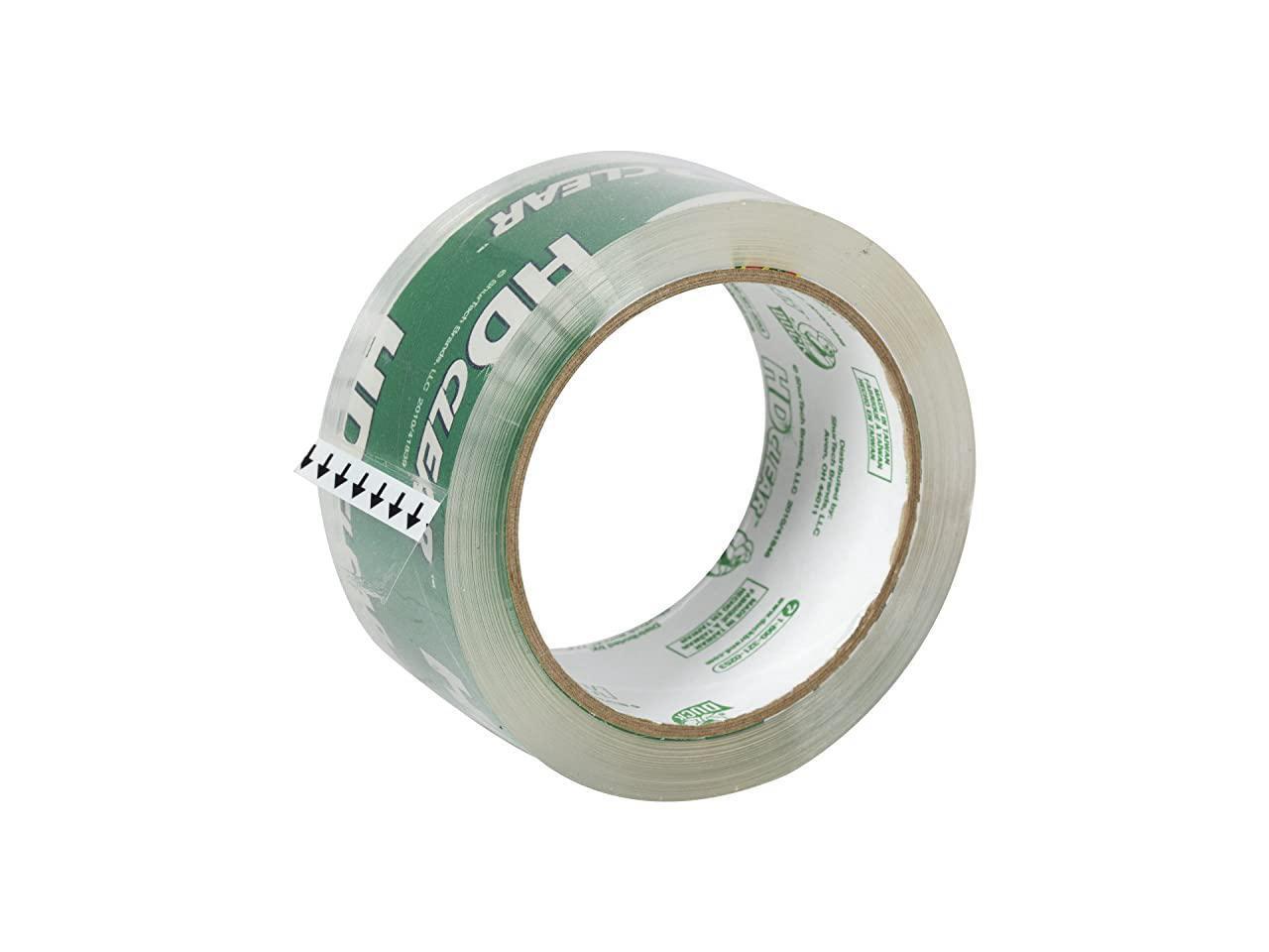 HD Clear Heavy Duty Packing Tape Refill 6 Rolls 188 Inch x 546 Yard