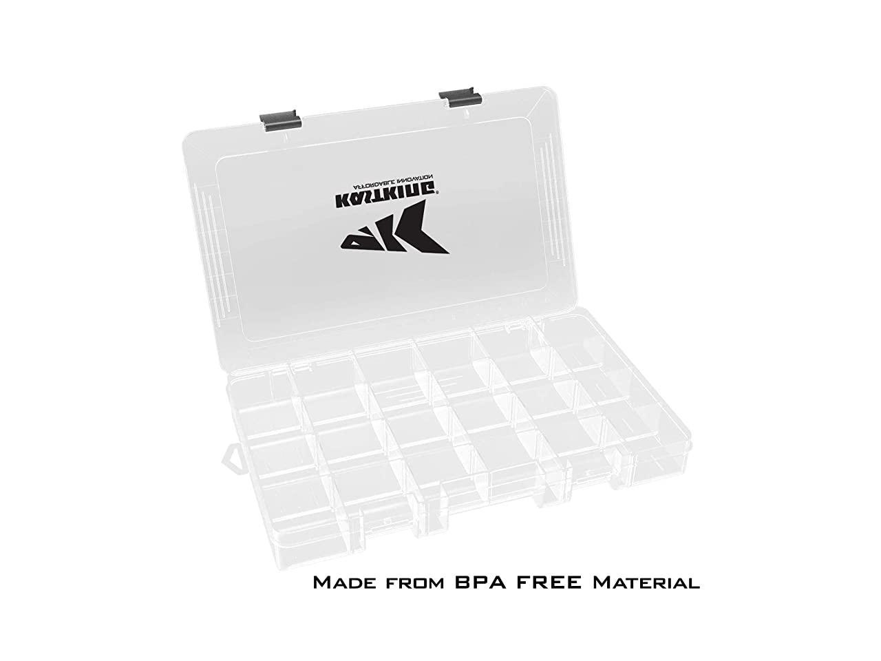 Details about  /  Tackle Boxes Plastic Box Plastic Two 3700 Tray Size: 14/"x8.25/"x1.75/"