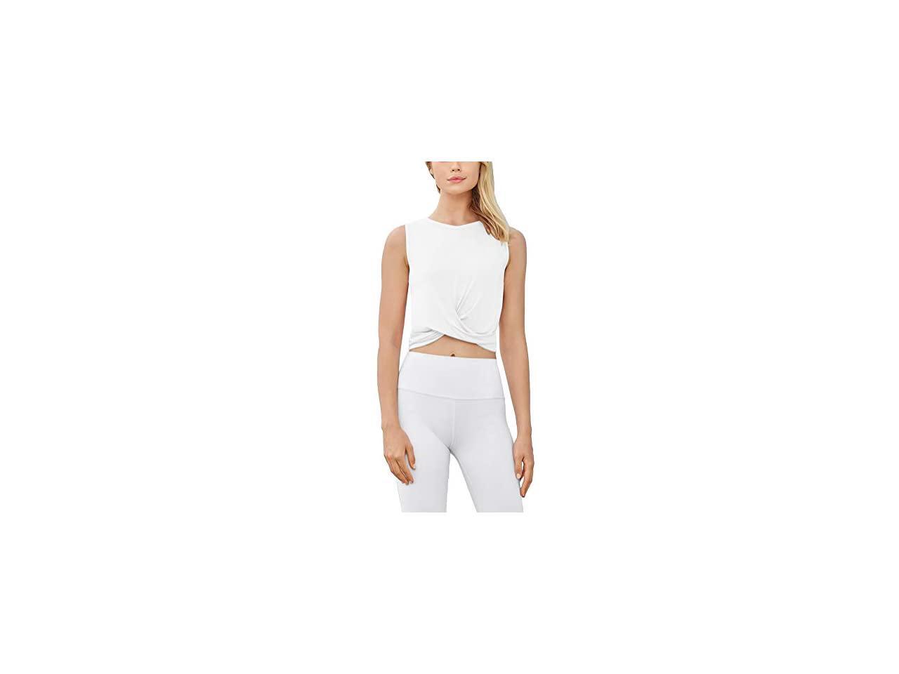 high neck crop top workout