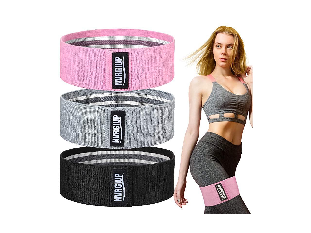 Exercise Resistance Bands for Legs and Glute Upgrade Thicken Anti Slip Roll