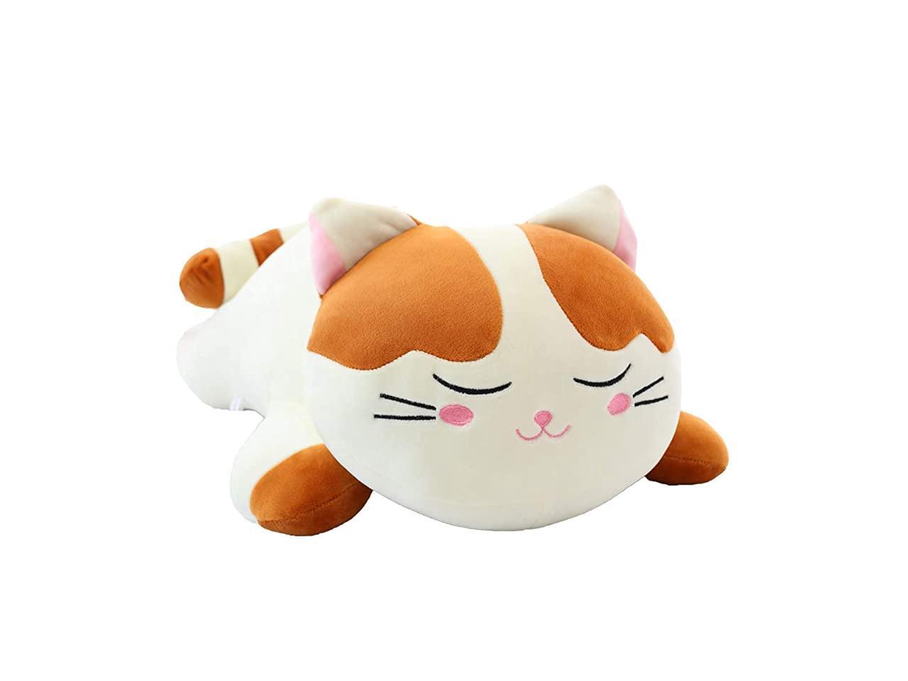 Cat Big Plush Hugging Pillow Super Soft Kitten Kitty Stuffed Animals ...