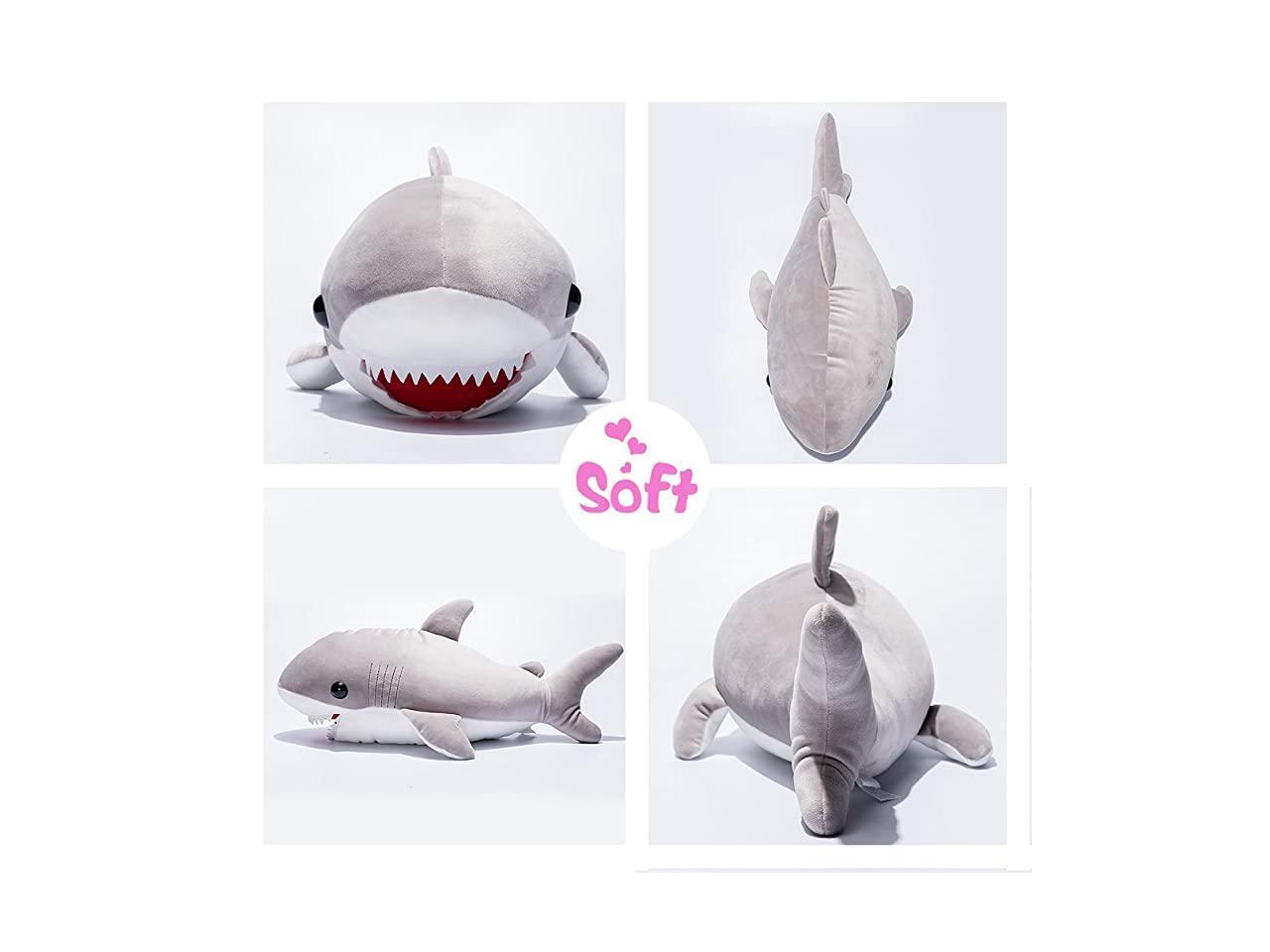 giant great white shark stuffed animal