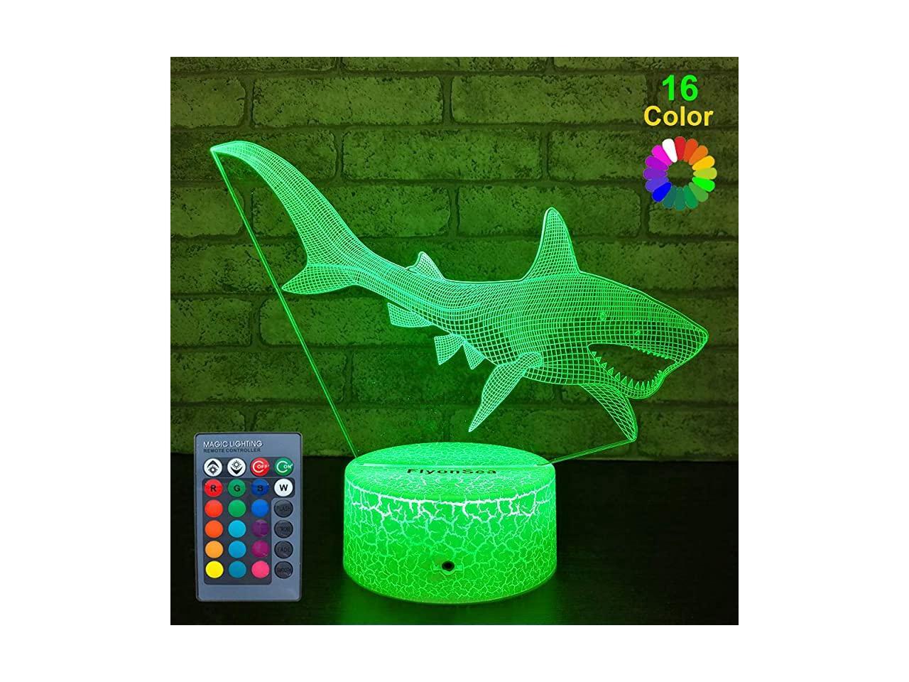 Baby Shark Toys NightlightBaby Shark Party Supplies 16 Color Changing