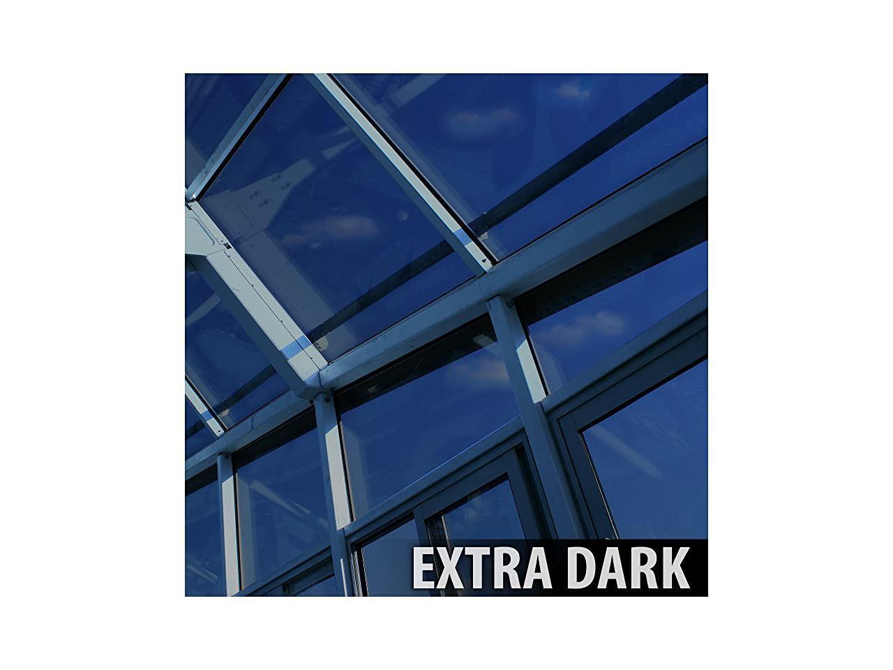 NA05 Window Film Privacy and Sun Control N05 Black Very Dark 60in X