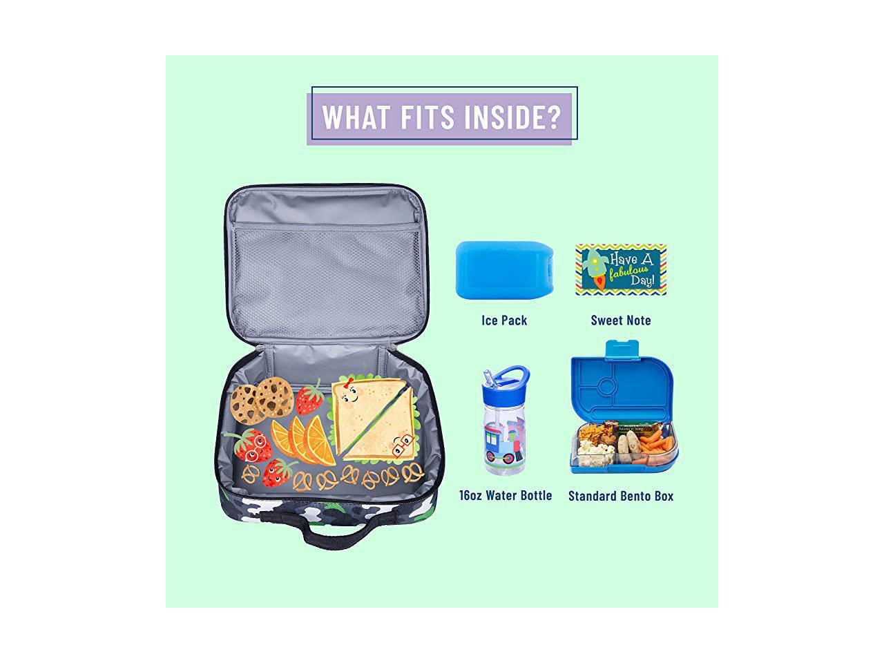 Kids Insulated Lunch Box for Boys and Girls Perfect Size for Packing