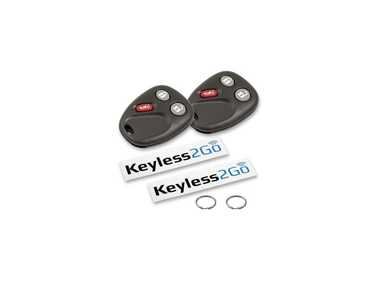 Keyless Entry Car Key Replacement for Vehicles That Use 3 Button