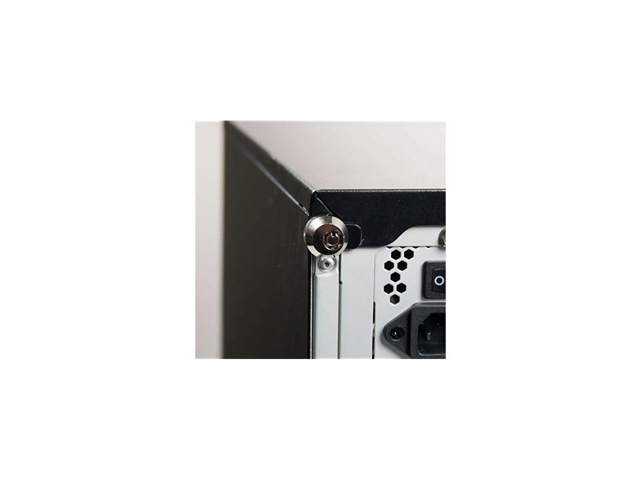 FJM2607KA High Security Computer Lock with Chrome Finish Keyed Alike