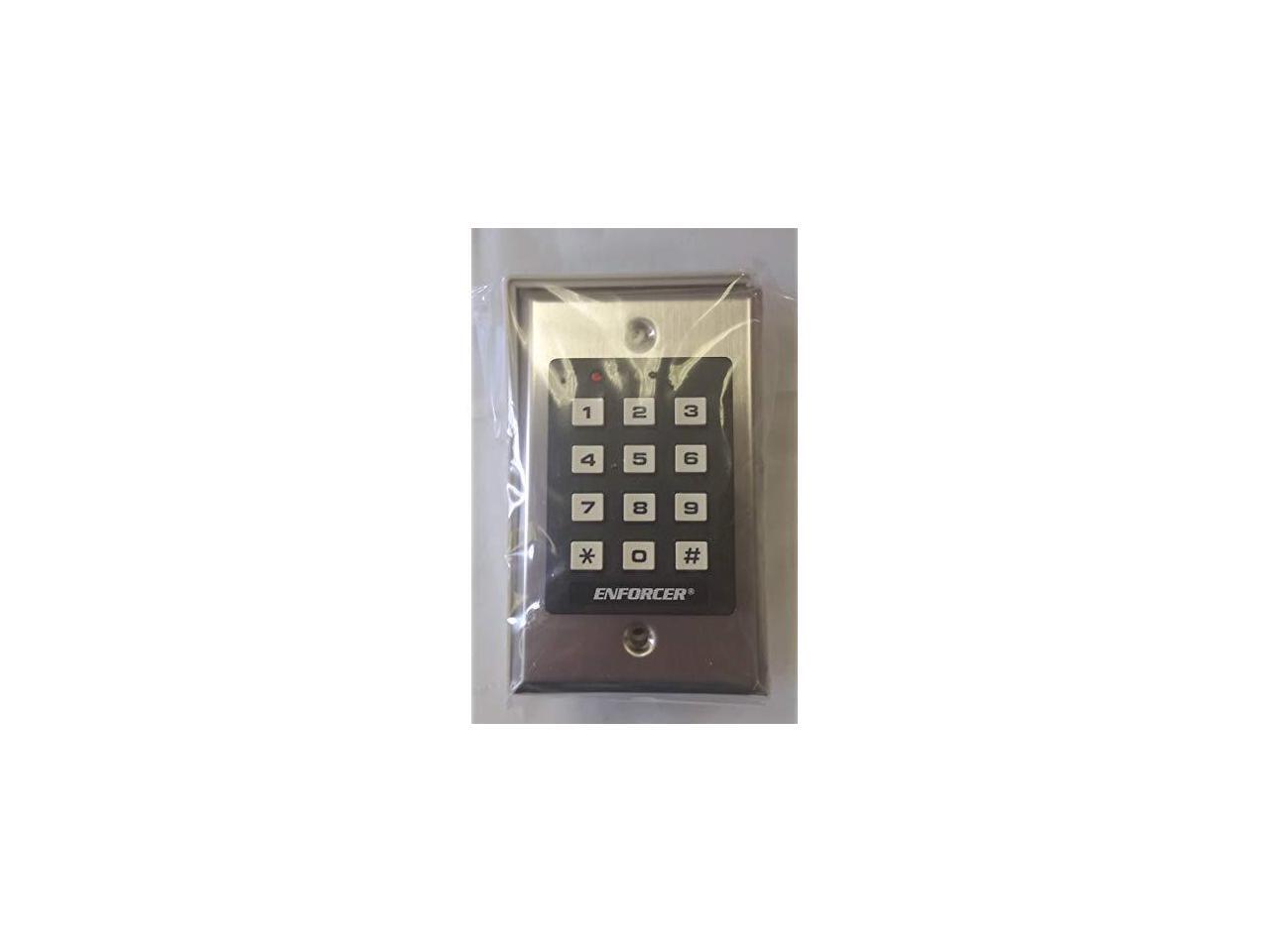 SK1011SDQ ENFORCER Access Control Keypad Up to 1000 possible user codes 48 digits Output can be