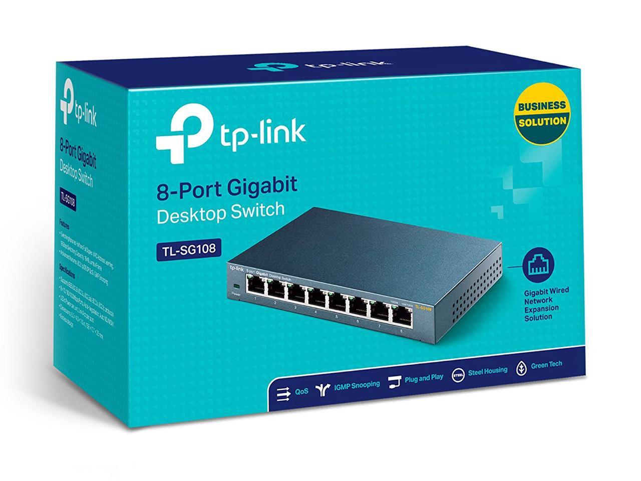 Ethernet Hub Tp Link 8 Port Gigabit Ethernet Network Switch Ethernet