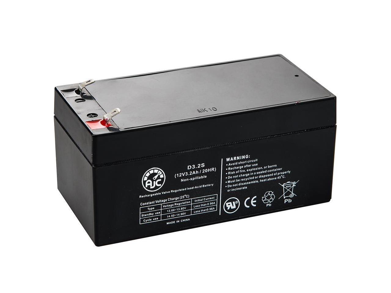 This is an AJC Brand Replacement Computer Accessories CSR400 6V 12Ah UPS Battery 