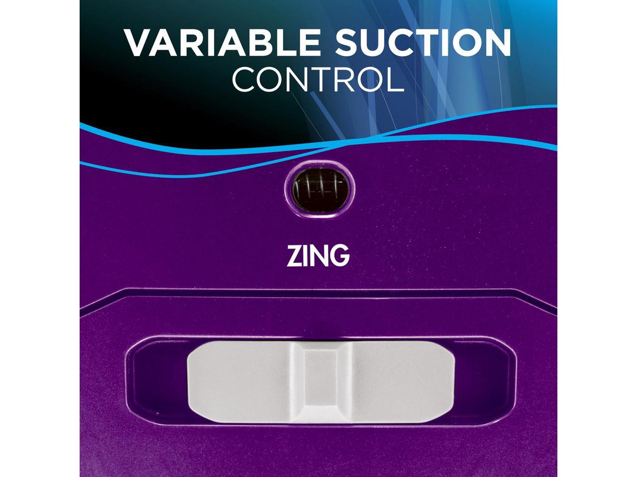 Zing Bagged Lightweight Portable Canister Vacuum Cleaner 2154A