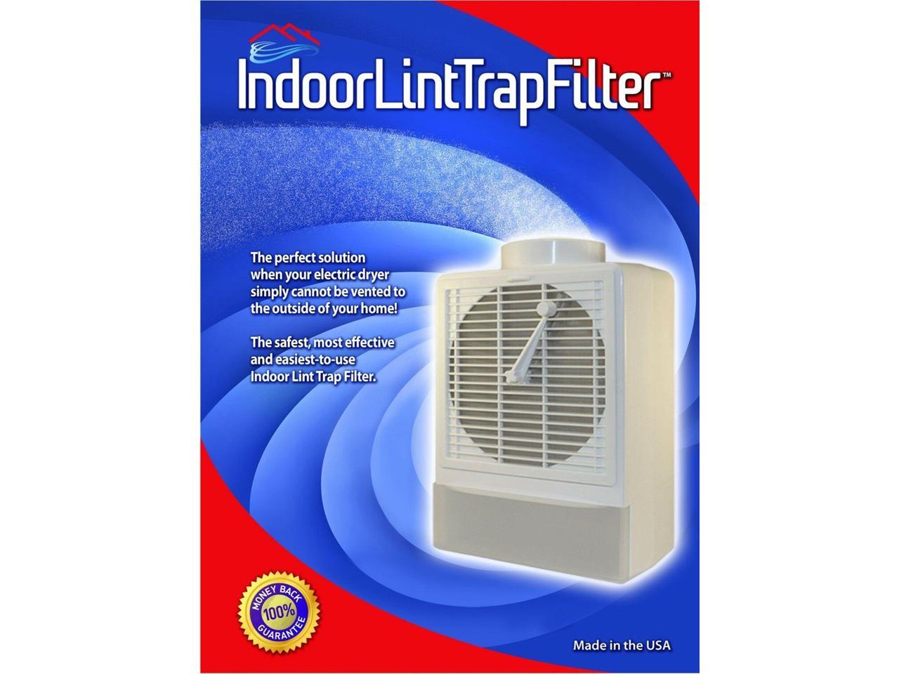 Indoor Lint Trap Filter for electric dryers that cannot