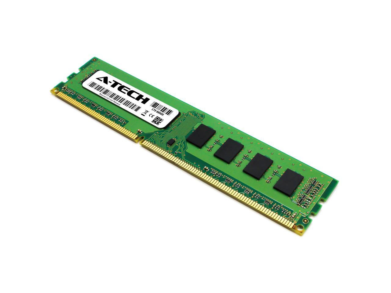 A-Tech 8GB DDR3 / DDR3L 1600 MHz PC3 12800 DIMM Desktop RAM Module | 2Rx8  1.35V Low Voltage 240-Pin Non-ECC Unbuffered Memory Upgrade Stick