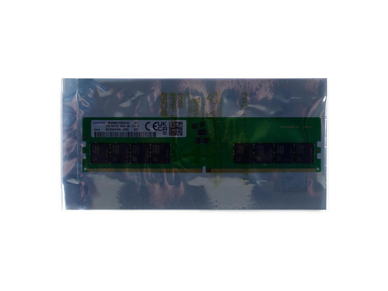 Samsung M323R4GA3BB0-CQK 32GB DDR5-4800 PC5-38400 4800MHz UDIMM Non-ECC ...