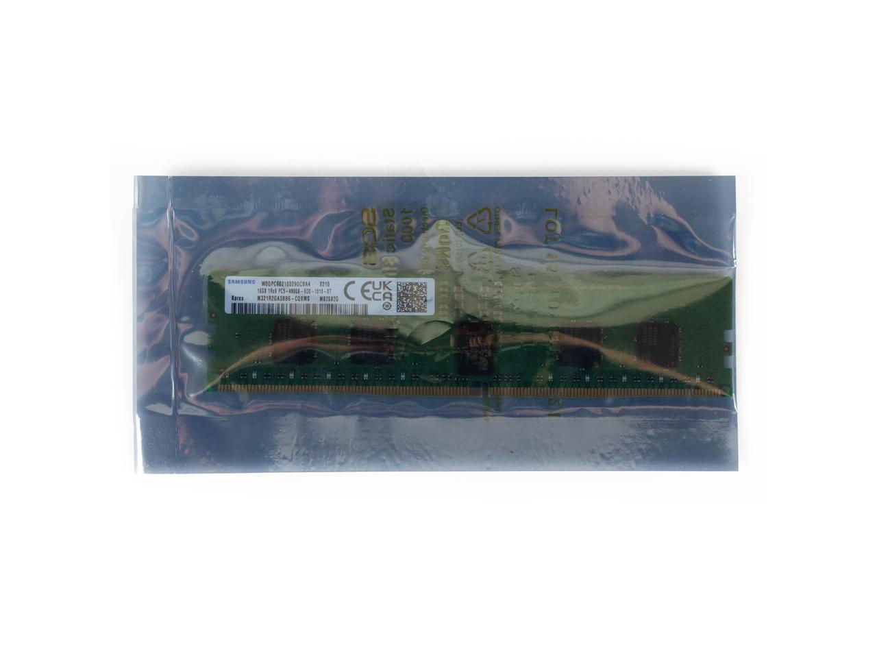 Samsung M321R2GA3BB6-CQK 16GB DDR5-4800 REG EC8 RDIMM PC5-38400R ECC ...