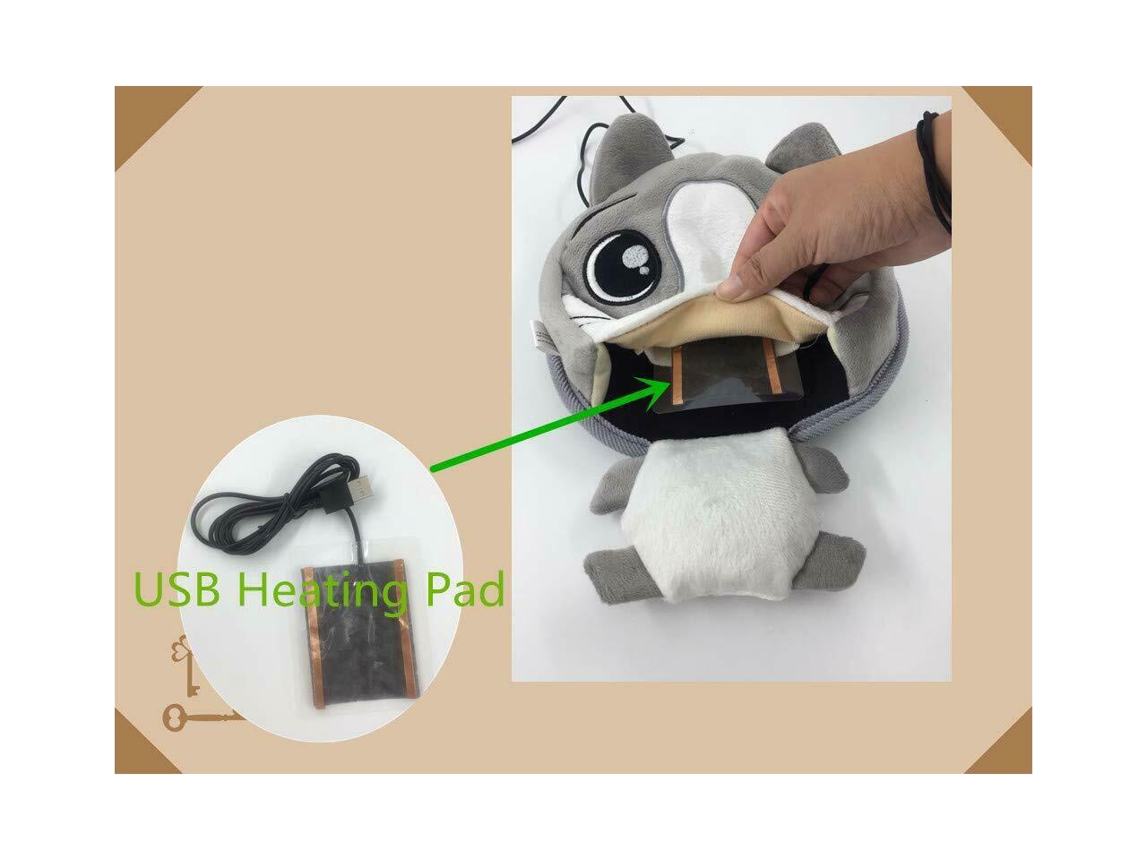 USB Power Heating Heated Mouse Pad Hand Warmer 113 Degrees Fahrenheit