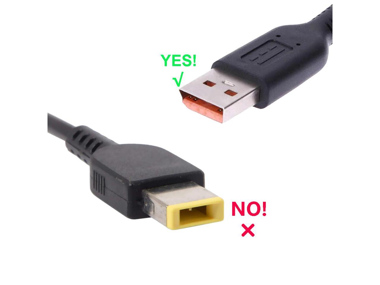 Cable de carga USB cable de datos negro 2m para lenovo yoga 3 pro yoga 3 pro 1370 