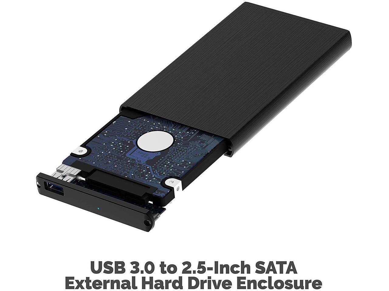 Sabrent usb 3 0 to 2 5 ssd sata external hard drive aluminum enclosure