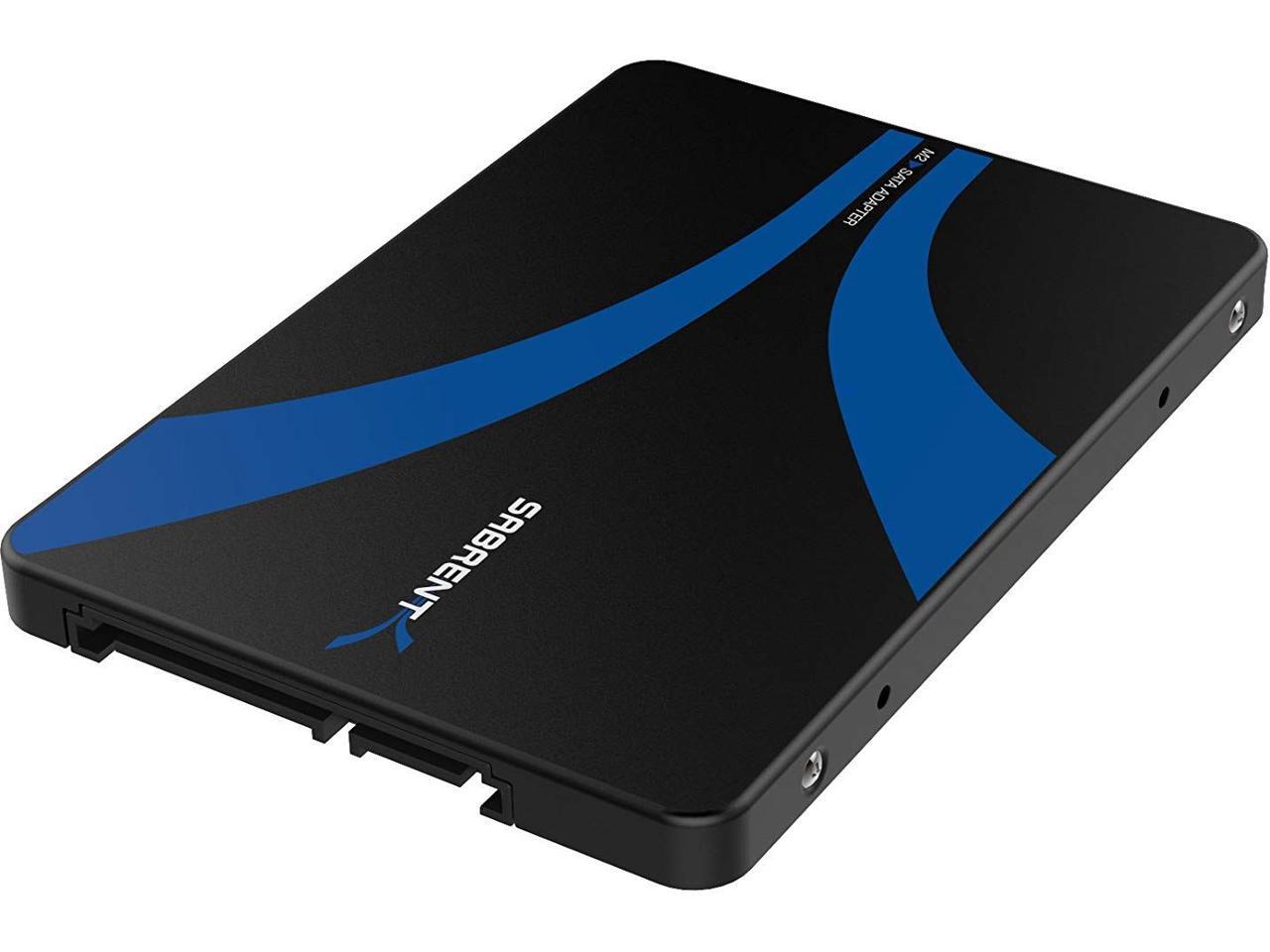 Sabrent m 2 ssd sata to 2 5 inch sata iii aluminum enclosure adapter