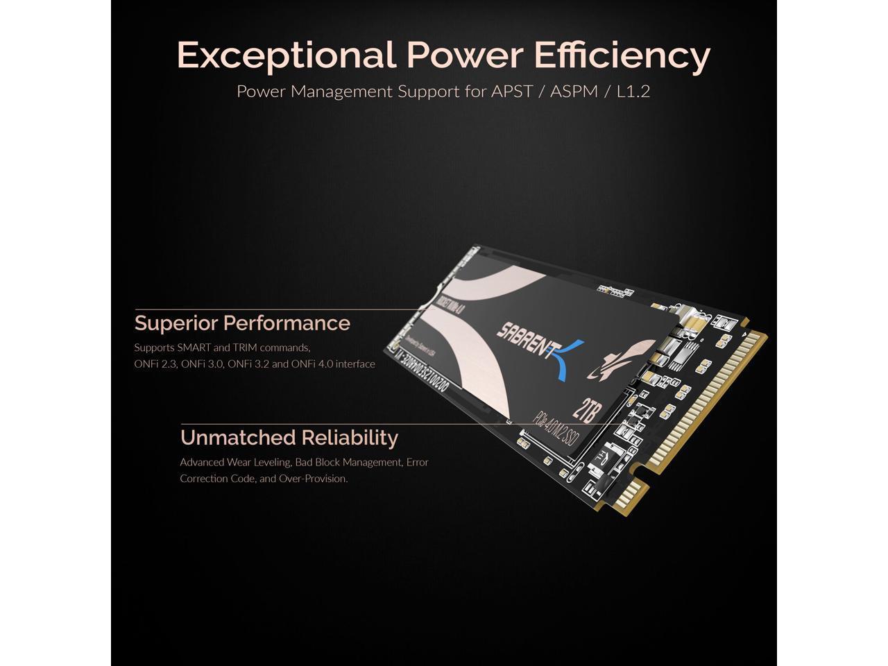 Sabrent 2tb Rocket Nvme Pcie 4.0 M.2 2280 Internal Ssd - Newegg.com