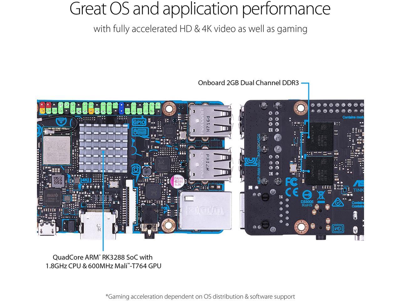 Asus tinker board s обзор