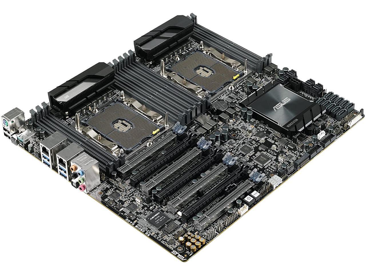 ASUS WS C621E Sage Extreme Power Intel Xeon Processor Workstation Motherboard for Twoway XEON