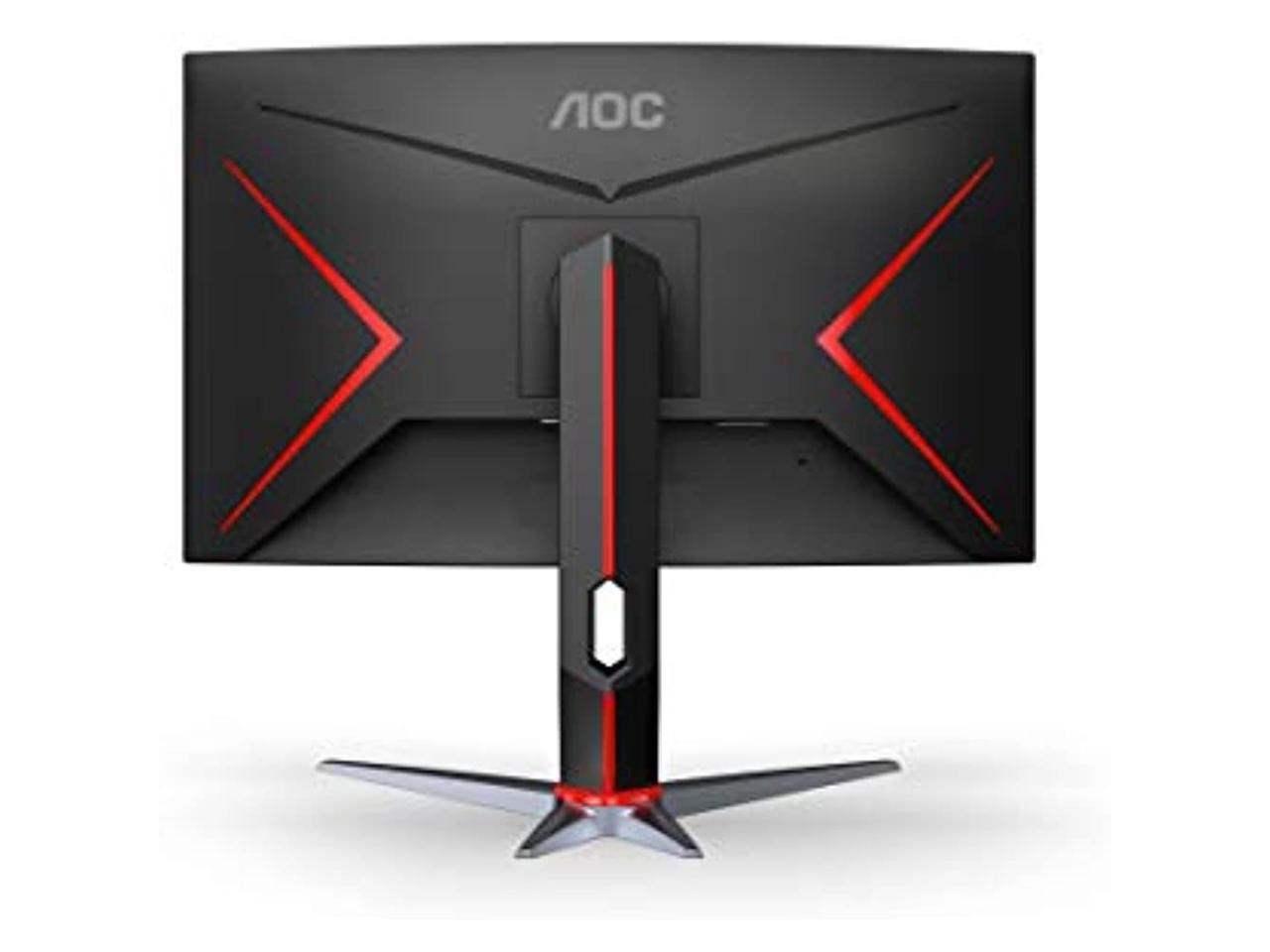 Aoc C32g2 32 Curved Frameless Gaming Monitor Fhd 1500r Curved Va 1ms 165hz Freesync Height Adjustable 3 Year Zero Dead Pixel Policy Black Newegg Com