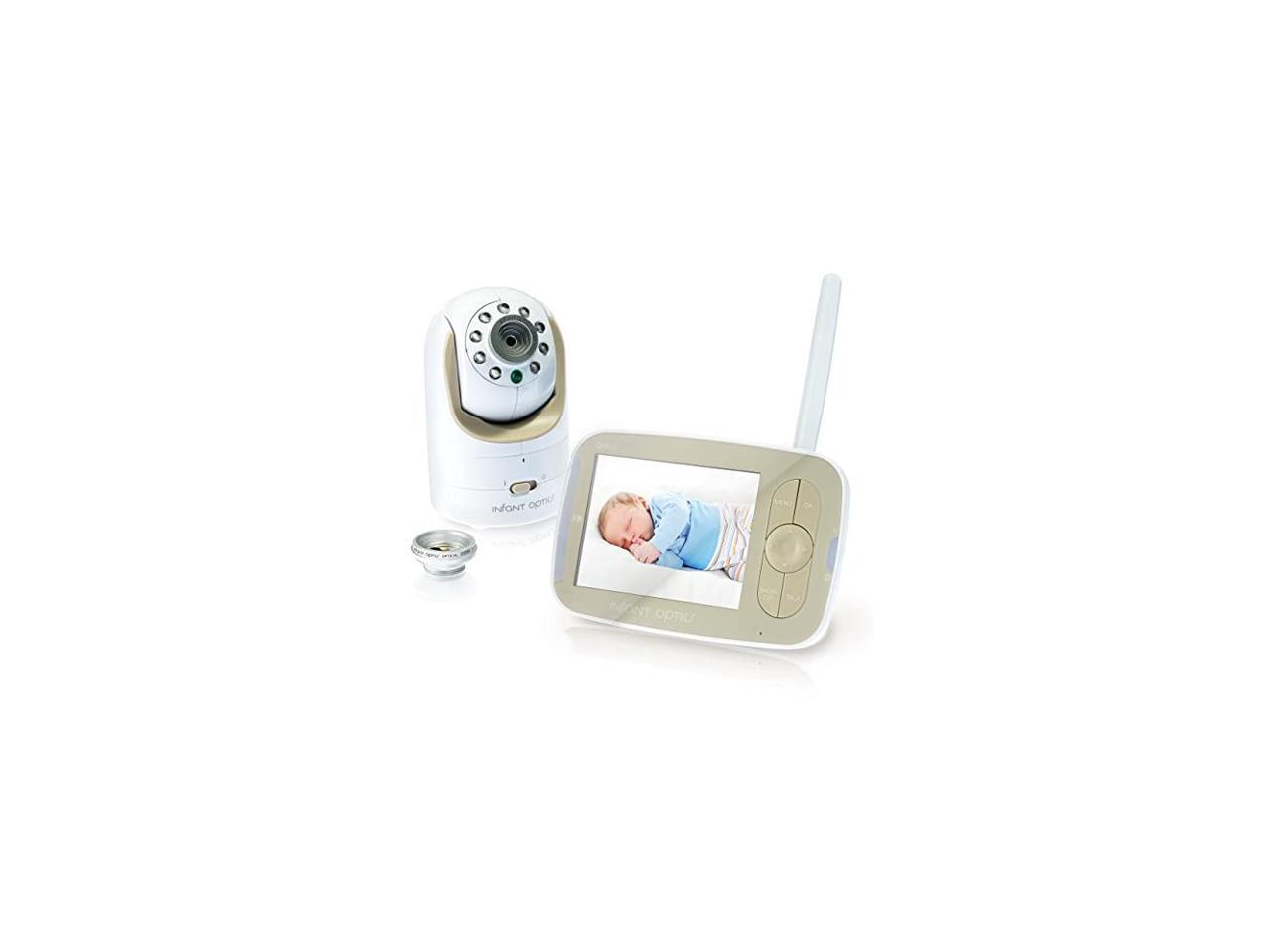 Infant Optics DXR8 Pan/Tilt/Zoom 3.5" Video Baby Monitor With Interchangeable Optical Lens