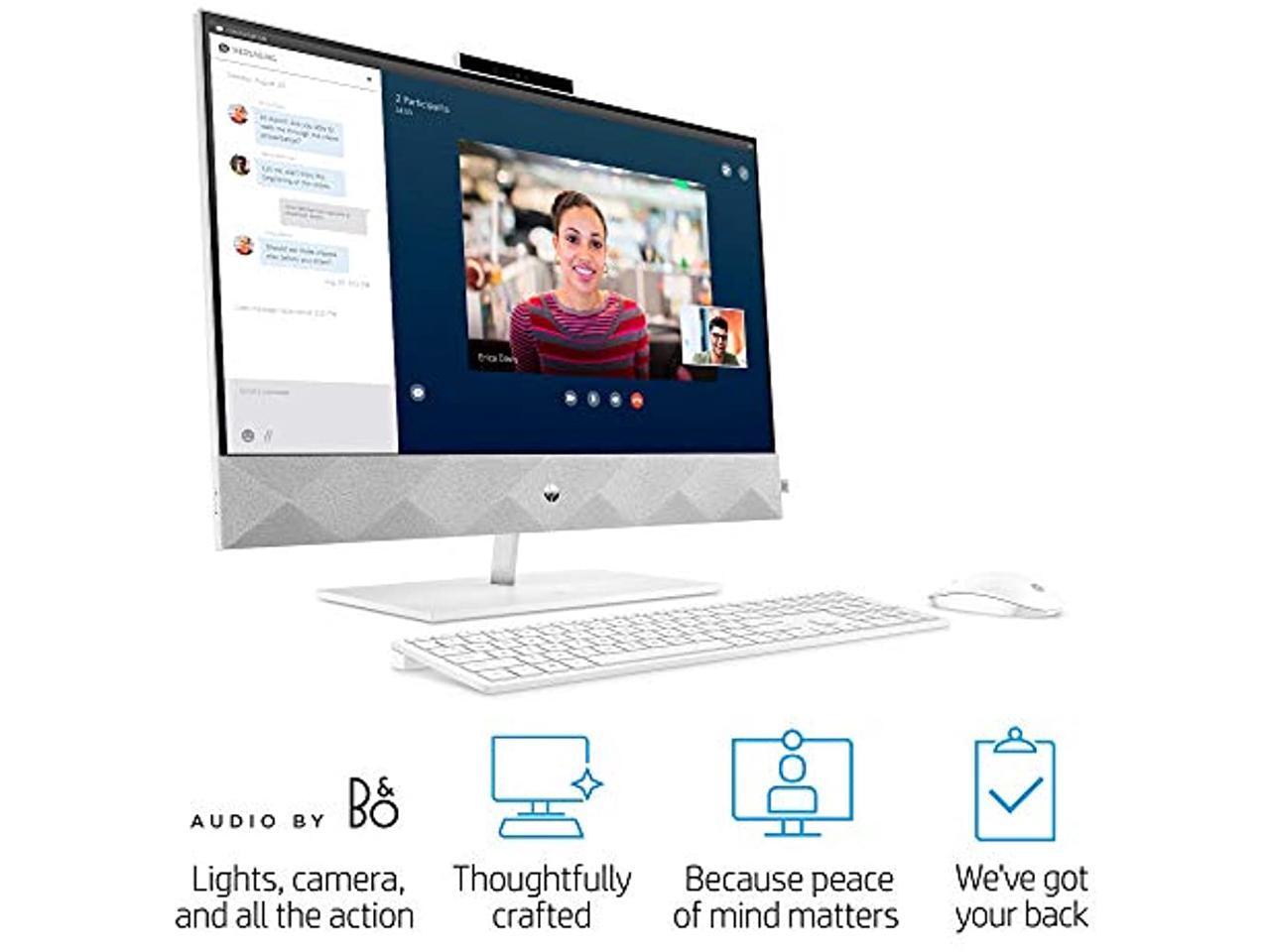 HP Pavilion AllinOne 27inch Computer, Intel Core i710700T, Intel