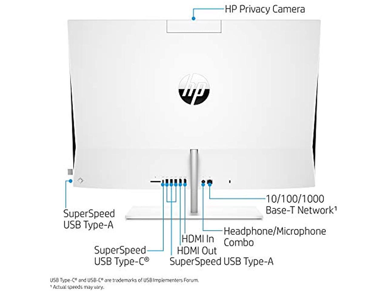 HP Pavilion AllinOne 27inch Computer, Intel Core i710700T, Intel