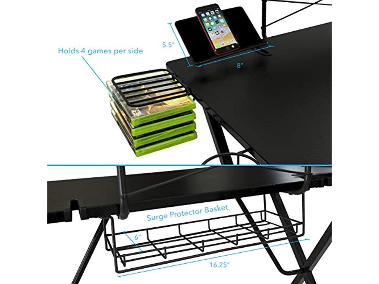 Atlantic 33950212 Gaming Desk Pro
