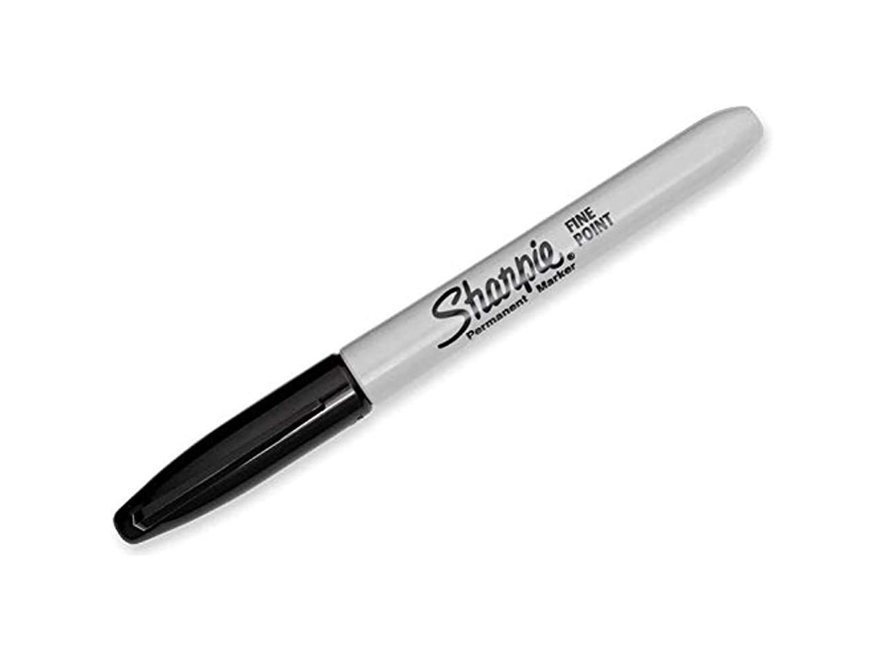 Sharpie Fine Point Permanent Marker Black 36/Pack 1884739 - Newegg.com